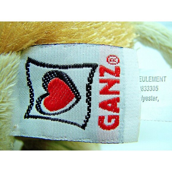 Ganz Webkinz Shaggy Two Hump Camel Plush Stuffed Animal Toy Collectible Tan 8in - Picture 9 of 12